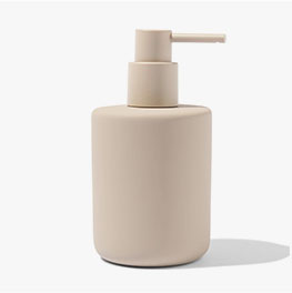 distributeur à savon céramique sable Ø8x15